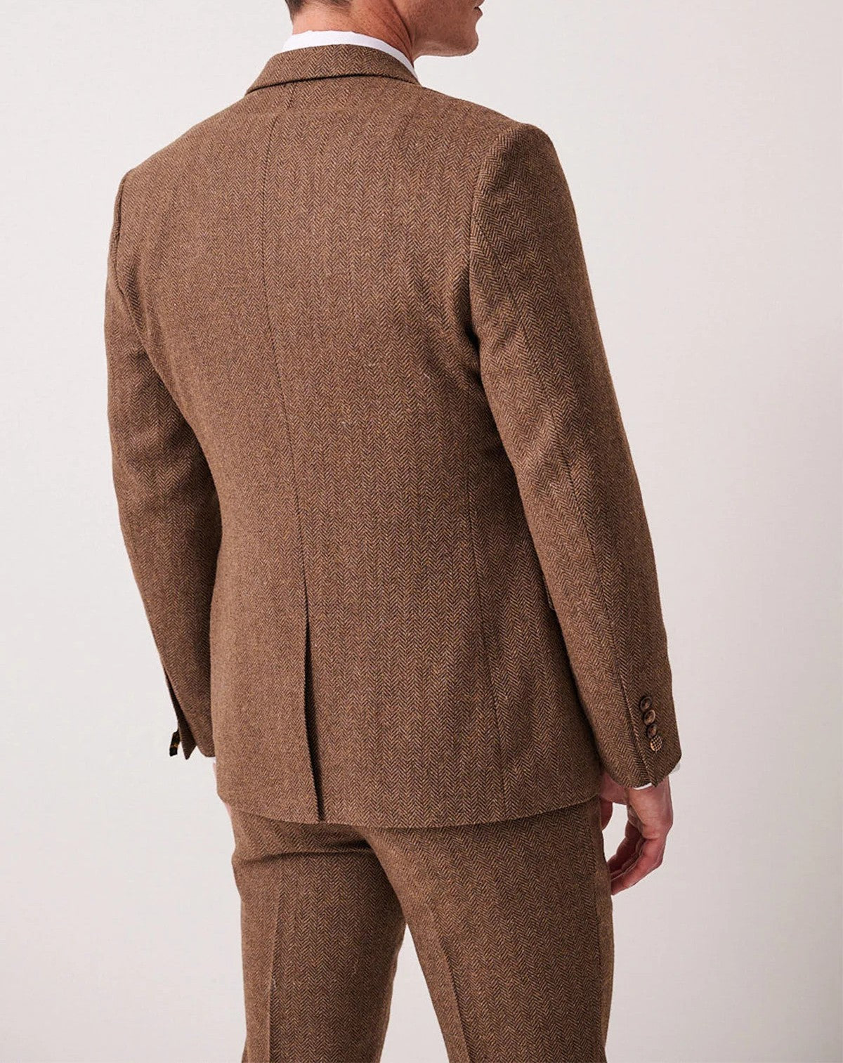 Marc Darcy Dean Tan Tweed Blazer