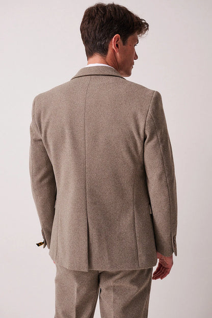Marc Darcy Hayden Tan Crossweave Blazer
