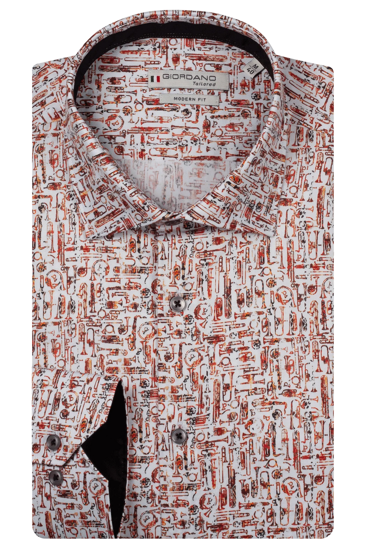 Giordano Musical Instrument Print Shirt