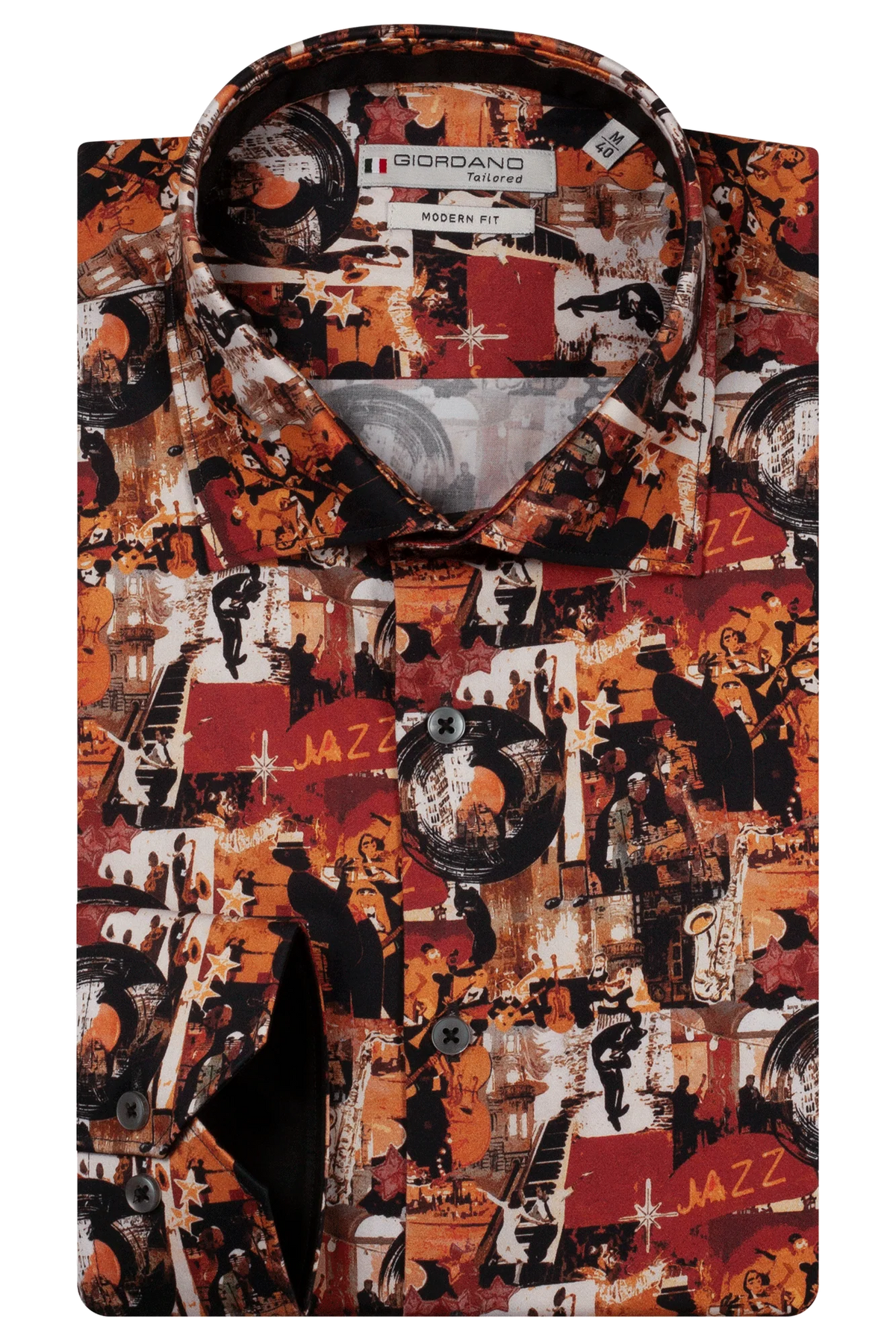 Giordano Jazz Print Shirt