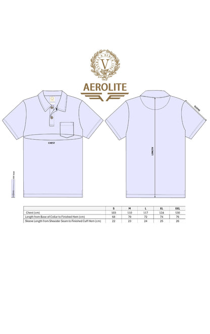 Viyella Khaki Aerolite Short Sleeve Polo Shirt