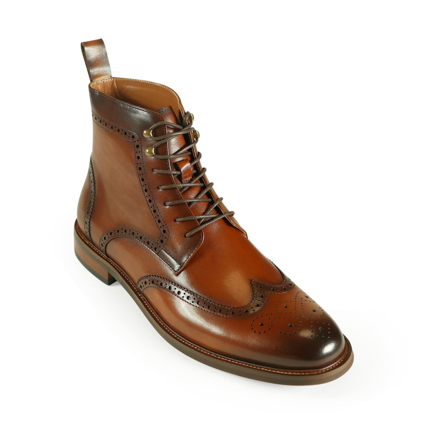 Azor Belgrave Brogue Derby Boot