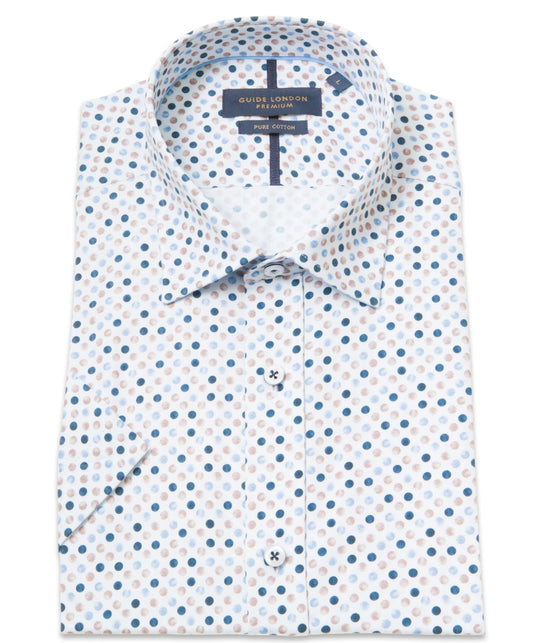 Guide London Premium Dotty Spotty Shirt