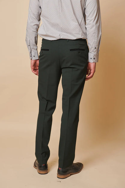 Marc Darcy Bromley Olive Trousers