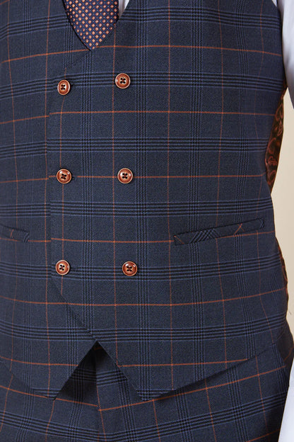 Marc Darcy Jenson Marine Waistcoat