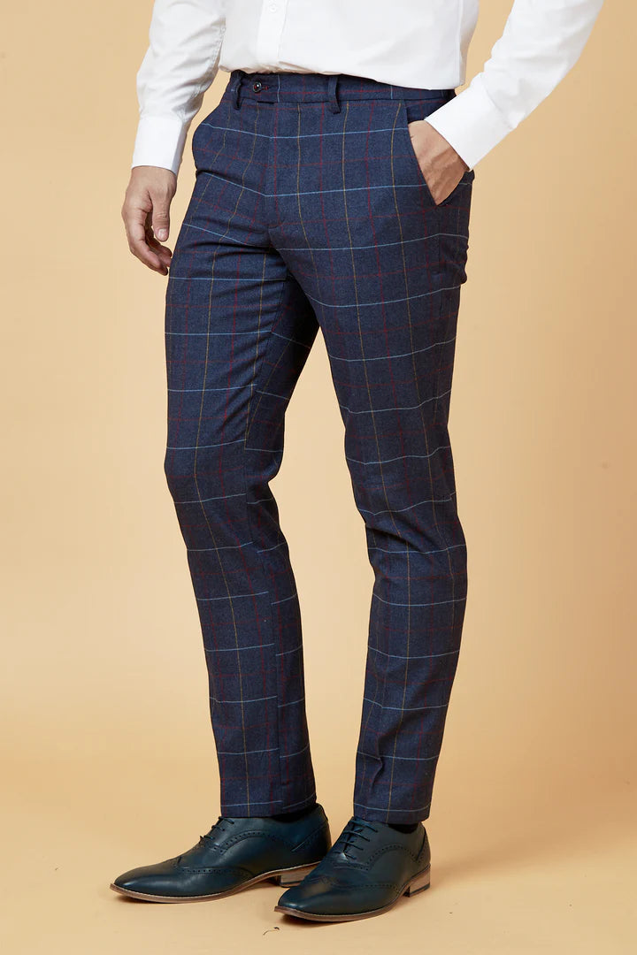 SALE Marc Darcy Drake Navy Trousers