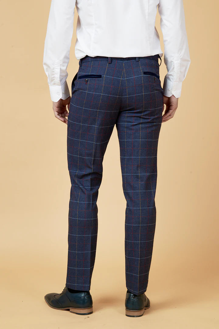 SALE Marc Darcy Drake Navy Trousers