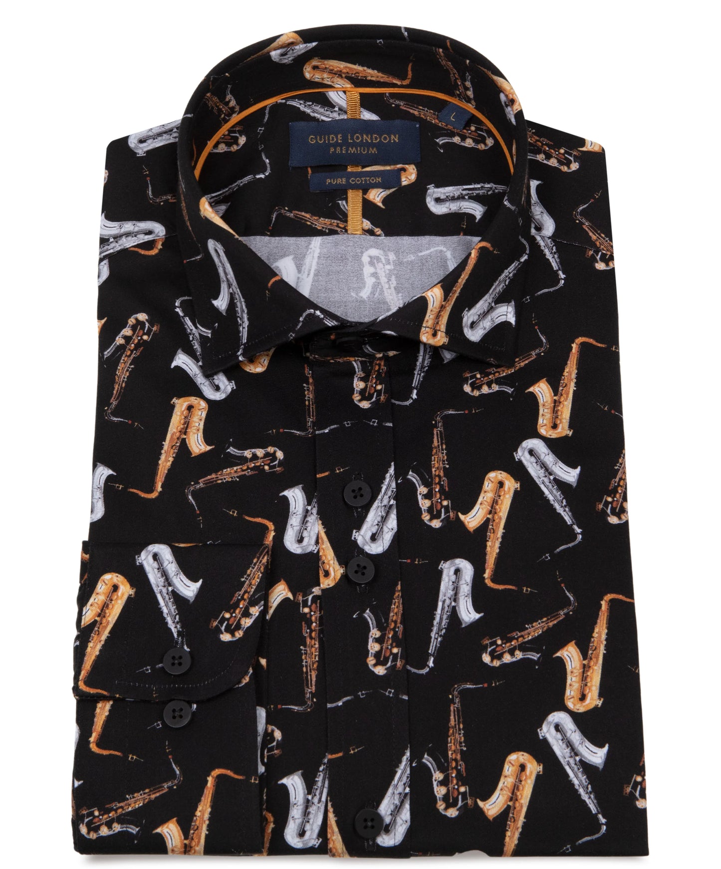 Guide London Saxaphone Long Sleeve Shirt