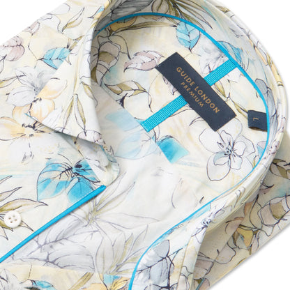 Guide London Premium Watercolour Floral Shirt