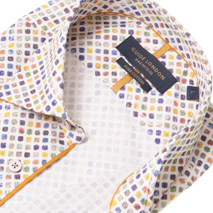 Guide London Premium Multi Diamond Shirt