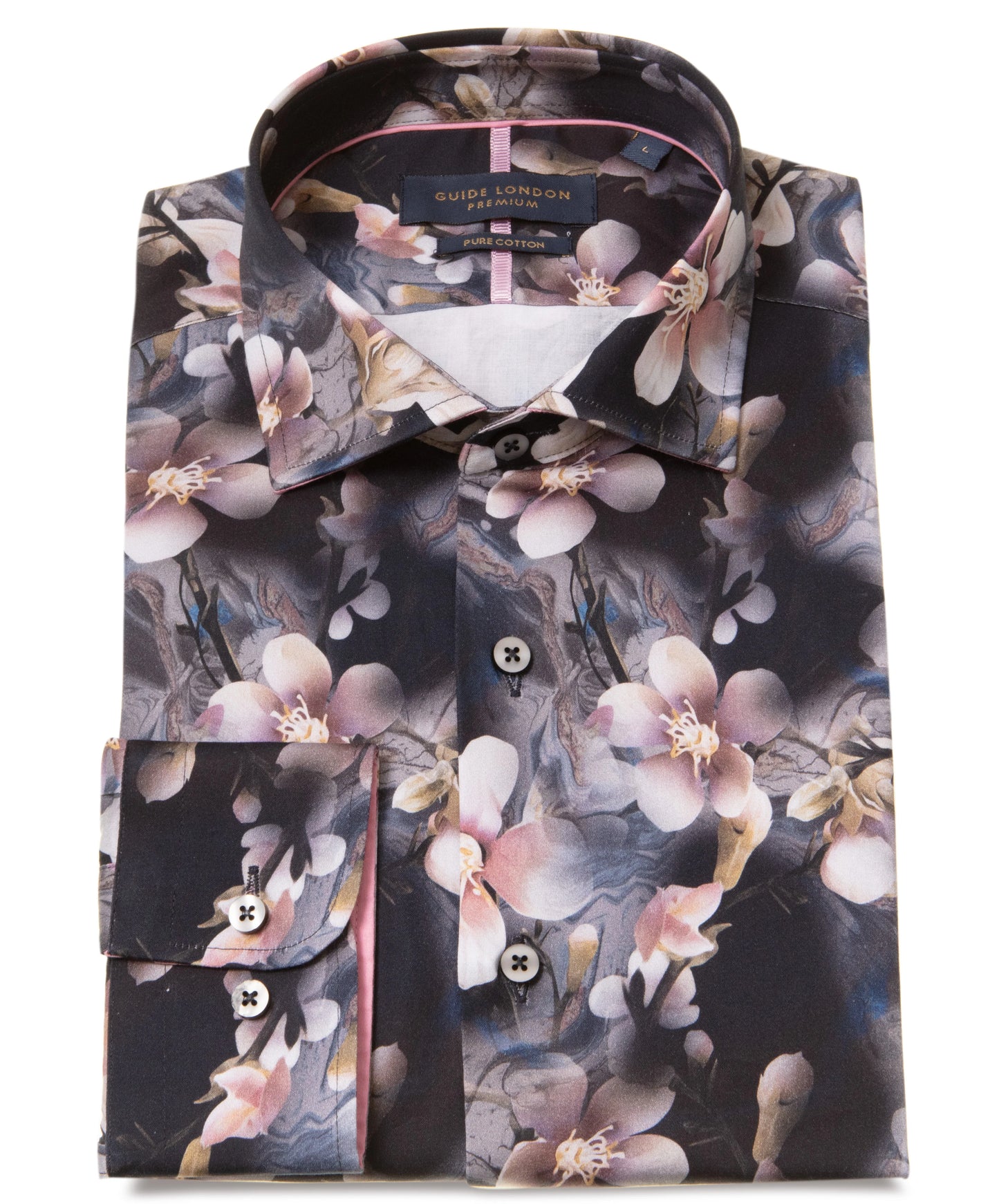 Guide London Premium Floral Print Shirt