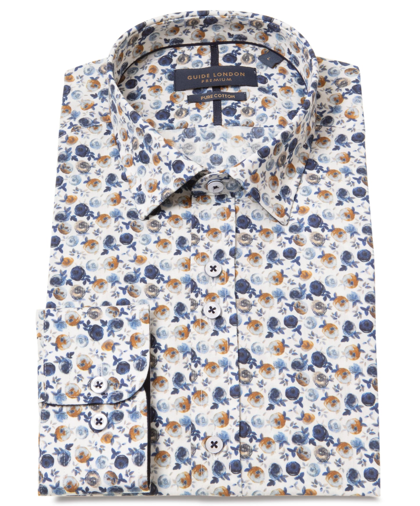 Guide London Premium Small Fruit Print Shirt