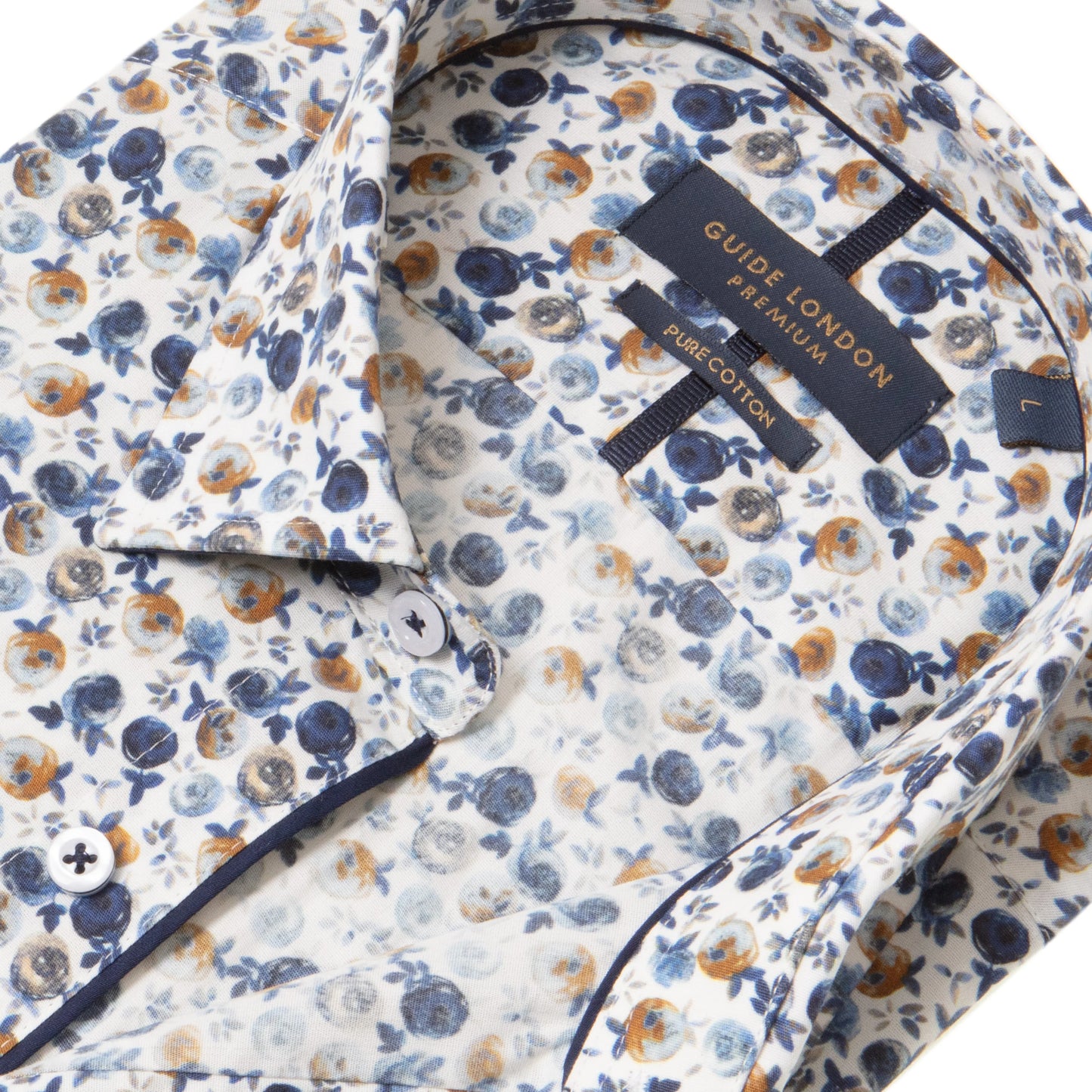 Guide London Premium Small Fruit Print Shirt