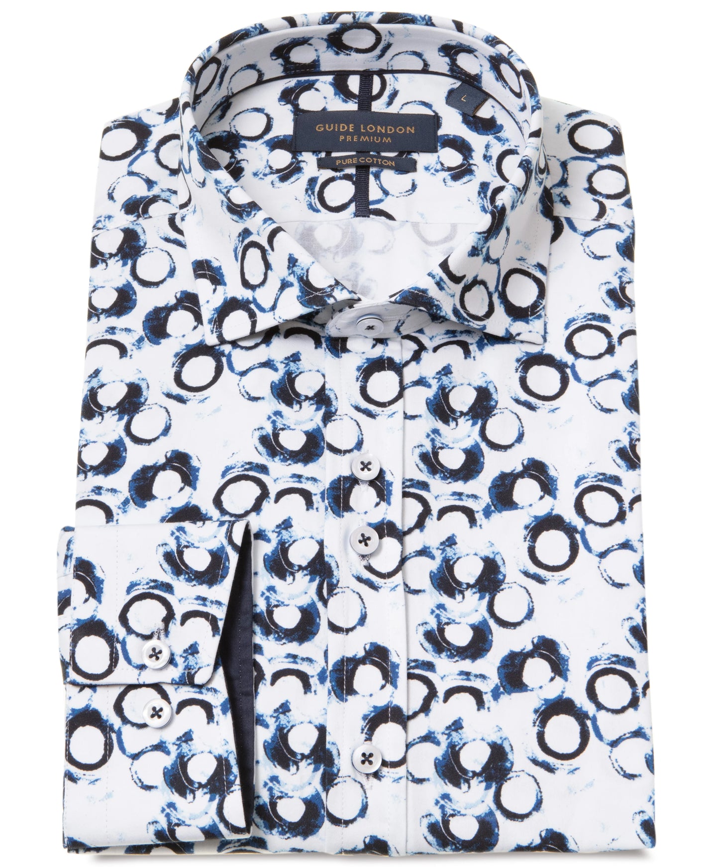 Guide London Premium Echoed Circle Shirt