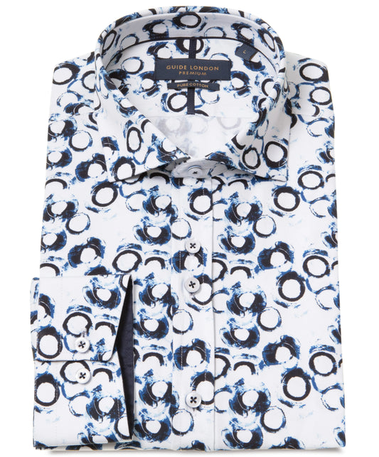 Guide London Premium Echoed Circle Shirt