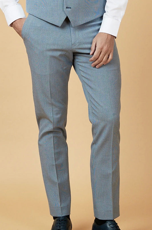 Marc Darcy Bromley Sky Blue Trousers