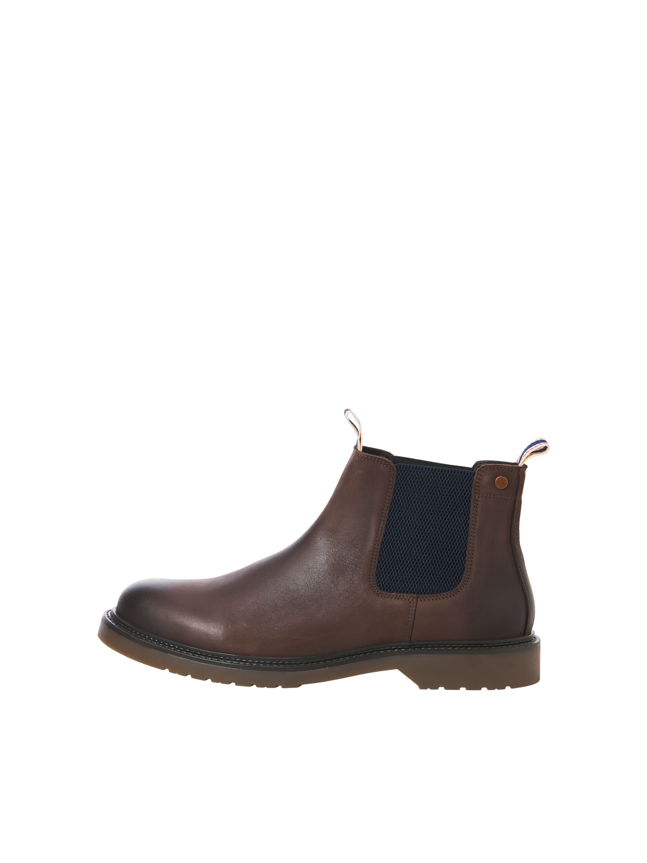 Jack & Jones Leyton Brown Stone Chelsea Boot