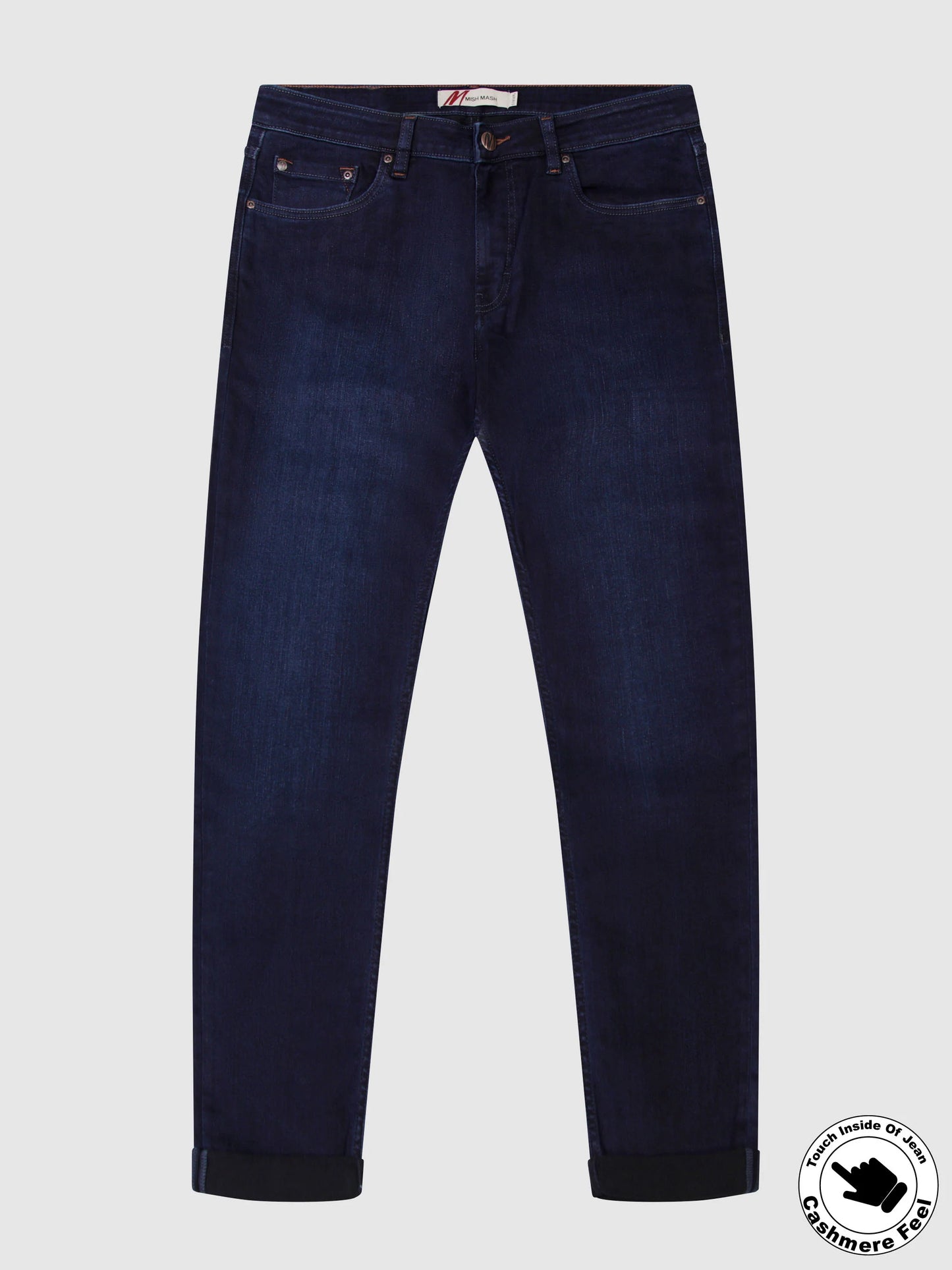 Mish Mash 1984 Tapered Fit Dark Denim Jeans