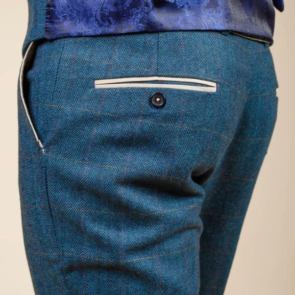 Marc Darcy Dion Blue Trousers