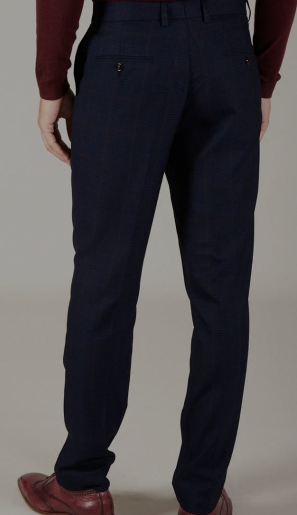 Marc Darcy Edinson Wine Trousers