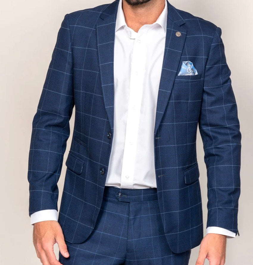 Marc Darcy Edinson Sky Blue Blazer